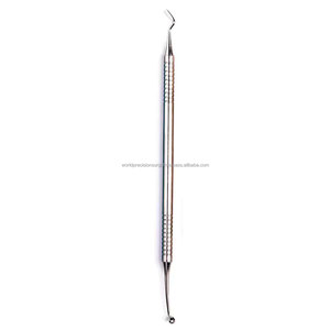 Explorador Dental Profesional de Doble Punta de Acero Inoxidable, Instrumento Manual para Examen Oral y Diagnóstico Dental - Product Image 4
