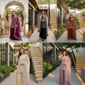 Salwar Kameez Traditionnel Noir pour Femme avec Dupatta Brodé – Élégant, Longueur Genou, Coupe Ajustée – Idéal pour Mariages Estivaux (Inde, Pakistan) - Product Image 4