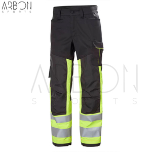 Meilleur fournisseur, pantalon de travail haute visibilité personnalisé avec logo, résistant à l'eau, avec bandes réfléchissantes et poches utilitaires - Product Image 3