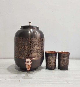 Minimalist Design Copper Water Dispenser Slim Fit Copper Water Dispenser Single Wall Custom Factory Copper Water Dispenser - Product Image 1