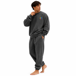 Combinaison en polaire surdimensionnée pour homme, en tissu polaire doux, coupe décontractée, toucher doux et chaleur confortable pour la maison, les voyages et l'usage quotidien. - Product Image 6