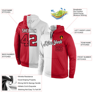 ผู้ส่งออกเสื้อฮู้ดดี้แบบกำหนดเอง โพลีเอสเตอร์ พิมพ์ลายแบบ Sublimation ทั้งตัว รับผลิตแบบ OEM ODM - Product Image 2