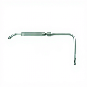 Tubes d'aspiration Cooley en acier inoxydable pour instruments chirurgicaux, diamètre 8mm/10mm, longueurs 30cm/36cm, certifiés CE - Product Image 1