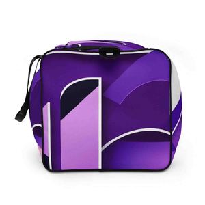 Bolsa de Lona Plegable Personalizada de Lujo, Resistente al Agua, Ligera, de Nailon Duradero, con Correa Ajustable, Gran Capacidad de 30-40L, para Exteriores - Product Image 6