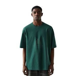 Nueva llegada camiseta de hombre 100% algodón cuello redondo Oversize Drop Shoulder camiseta en blanco Heavyweight Plain camiseta de Pakistán Ringer - Product Image 1