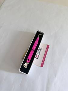 GETUP BROSONS 90 Degree <b>Boot</b> Eyelash Tweezers Stainless Steel Smooth Precision Pink Handle With Charm <b>Box</b> Packaging - Product Image 2