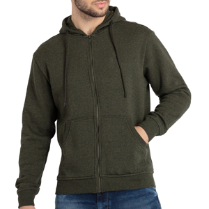Latest Design New Style High Quality Customized Sized Logo Design Men Zipper Hoodie 100% Cotton Fleece Windproof Pocket Best - Product Image 2