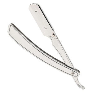 Navaja de barbero profesional de acero inoxidable de alta calidad, navaja de afeitar 2 en 1 personalizada - Product Image 2