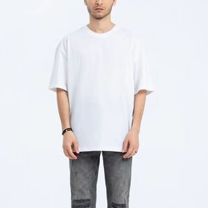 Camisetas de Verano para Hombre, 100% Algodón, Transpirables, con Logotipo Frontal, Tejido Ecológico, de Secado Rápido, Corte Regular, Color Sólido - Product Image 4