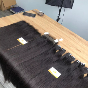 Cheveux humains de qualité supérieure non-Remy, lisses comme des baguettes, avec double trame machine, de la marque Minh Khang Premium Hair Vendor, au meilleur prix - Product Image 1