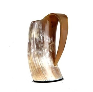 African Buffalo Horn Mugs-Eco-Friendly Viking Drinking Horn Mug Handle Customizable Logo High Quality Vintage Classic - Product Image 6