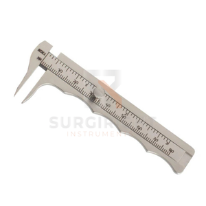 Calibrador Dental Jameson, Instrumento de Medición, Acero Inoxidable Alemán, Herramienta de Ortodoncia, Certificado CE Clase I, 1 Año de Garantía Quirúrgica - Product Image 1