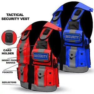 Chaleco Táctico Personalizado de Alta Visibilidad, Chaleco Reflectante para Adiestradores de Perros, Chaleco de Seguridad con Bolsillos Multifuncionales Ajustables - Product Image 3