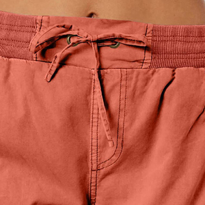 Shorts Deportivos para Mujer, Cintura Alta, Elásticos, 100% Algodón, Corte Regular, Secado Rápido, Transpirables, Ecológicos, Antiarrugas - Product Image 4