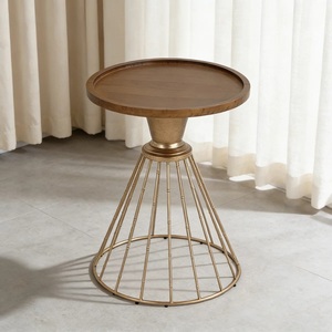 โต๊ะบาร์อะลูมิเนียมหล่อขึ้นรูปพิเศษ ฐานรูปต้นไม้ประดับตกแต่งอย่างประณีต หน้าโต๊ะทรงกลม โครงสร้างแข็งแรง โดดเด่นด้วยความหรูหรา - Product Image 2