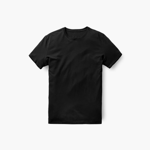เสื้อยืดผู้ชายทรงเข้ารูปลำลอง น้ำหนัก 150 กรัม ลายเสือดาว ปักลาย 100% ผ้าฝ้าย โลโก้ด้านหน้า แขนสั้น ผ้าไม่เป็นขุย - Product Image 1