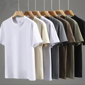 T-shirts décontractés à manches courtes en coton biologique 100% - Coupe classique - Prix d'usine - Impression de logo personnalisé - Design vierge - Unisexe - Femmes - Hommes - Product Image 6