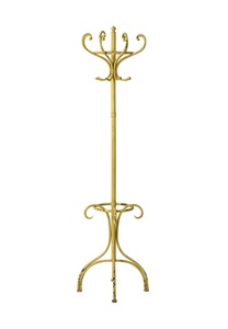 Stainless Steel Three-Tier Floor <b>Standing</b> Multifunction <b>Coat</b> Rack and Umbrella Hanger for Living Room Entryway Organization - Product Image 6