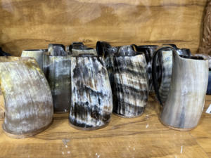 Best Quality Buffalo Horn <b>Mugs</b> Drinking Horns India Viking Horn <b>Mug</b> Tankard for Club Party Beer <b>Mugs</b> - Product Image 3