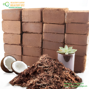 Eco2go Vietnam Bloc de tourbe de coco à faible teneur en EC, naturel, organique, riche en nutriments, biodégradable, prêt à l'emploi comme substrat de culture - Product Image 1