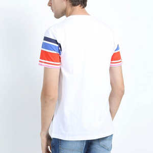 Camiseta 100% algodón para hombre, corte holgado, estampada, de la mejor calidad premium, nuevo diseño, camiseta personalizada para hombre, corte ajustado. - Product Image 2