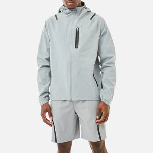 Ensemble de shorts coupe-vent pour homme personnalisé, respirant, en nylon, avec fermeture éclair, pour le jogging et la course à pied en hiver - Product Image 5