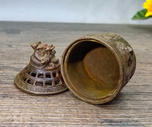 Brûleur d'encens décoratif en métal, style arabe, écologique, pour la maison de luxe, inspiré de l'encens indien Bakhoor - Product Image 1