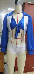 Conjunto de Ropa de Animadora Cosida, Tallas S-4XL, Envío Directo, Uniformes para Equipos de Animadoras - Product Image 2