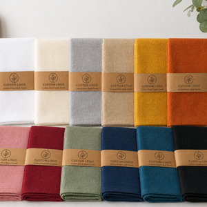 Toallas Grandes Tipo Saco de Harina, 100% Algodón, Lino, Poliéster, Paño de Cocina, Tamaño Personalizado, Fabricante OEM al por Mayor - Product Image 1