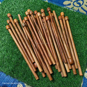 ไม้ตีกลองอะคาเซียแท้ รักษ์โลก ทำด้วยมือ รูปทรงธรรมชาติ สำหรับใช้ในชีวิตประจำวัน งานแต่งงาน และตกแต่งในวันหยุด - Product Image 3