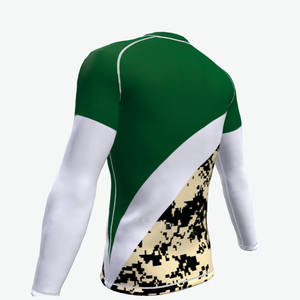 Fabricante de camisetas de protección UV personalizadas por sublimación al por mayor, camiseta de protección UV de manga larga para hombre para surf, natación y deportes - Product Image 3