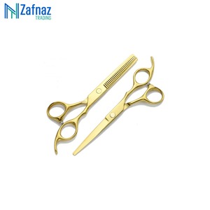 Vente directe d'usine, ciseaux à cheveux professionnels en acier inoxydable, couleur personnalisée, ciseaux à cheveux arc-en-ciel pour droitiers - Product Image 6