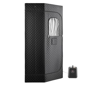 Tenda Spa Portatile per 1 Persona, Sauna a Vapore Completa per Casa, Versione Migliorata con Sedia Pieghevole e Telecomando, Attrezzatura Fitness per Esterni - Product Image 1