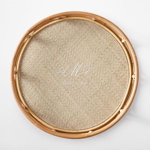 Plateau de service en rotin magnifiquement conçu, fabriqué à la main au Vietnam avec des prix de gros compétitifs. Options de couleurs OEM et ODM - Product Image 6