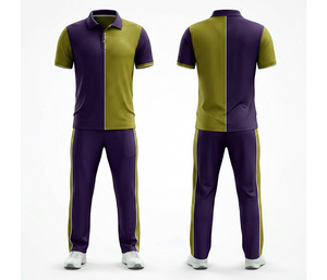 Quick Dry <b>Cricket</b> Uniform Set for Men & Youth Teams Sublimation Printed | Men Women Youth <b>Cricket</b> Wears Polo Shirt and Trouser - Product Image 6