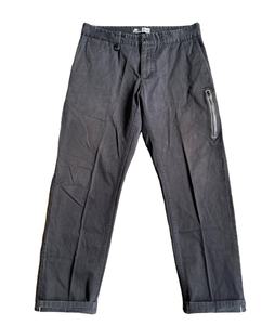 Pantalones Vaqueros Casuales de Moda para Hombre, Estilo Cargo Holgado con Botones, Jeans de Mezclilla para Hombre - Product Image 1