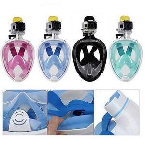 Masque de plongée intégral avec caméra d'action HD 1080P en option - Product Image 4