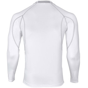 <b>Men</b> Performance <b>Compression</b> Top Stretch Rash guard <b>Shirt</b> <b>for</b> Martial Arts Training and Beach Wear - Product Image 3