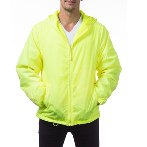 <b>Waterproof</b> Hooded Outdoor Sports 2025 Custom Designed Men's Full Zip Windbreaker <b>Jacket</b> Coat Long <b>Thin</b> for Winter - Product Image 1