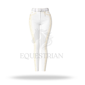 Conjunto de Equitación para Mujer, Pantalones de Montar a Caballo y Camisa de Equitación - Product Image 4