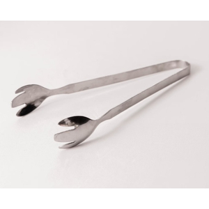 Classic Design Stainless Steel Ice <b>Tongs</b> Metal Bar Serving Tool Silver Finish Barware Accessory For Home Hotel Restaurant - Product Image 3