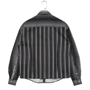 Camisas Casuales de Otoño para Hombre, Manga Larga, Cierre de Botón, Antiarrugas, de Hilo de Algodón Teñido - Product Image 2