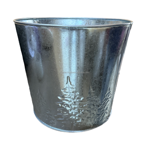 Tùy biến kim loại mạ kẽm sắt trang trí trồng hoặc xô hoa cho nhà và vườn - Product Image 6