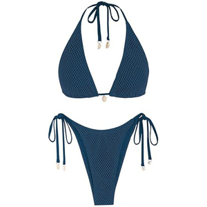 Ensemble de bikinis pour femmes en polyester en gros, service OEM, nouveau design sexy, respirant, personnalisé, à la mode - Product Image 6