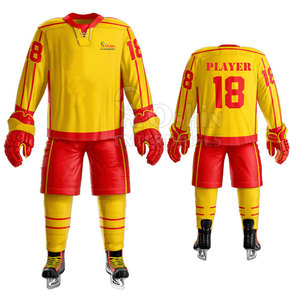 Fabriqué au Pakistan, faible MOQ, uniformes de hockey sur glace pour hommes, vêtements de sport, taille personnalisée, uniforme de hockey sur glace - Product Image 2
