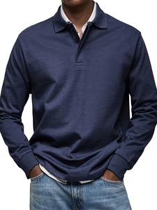 Premium Long Sleeve Regular <b>Men's</b> for <b>Shirt</b> 100% Cotton Breathable Anti-Wrinkle Casual Print Design - Product Image 1