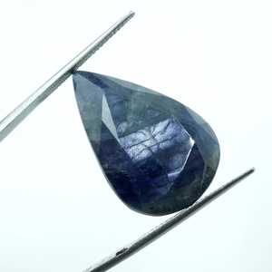 HAYAAT GEMS - Piedra Preciosa de Zafiro Azul Natural en Forma de Pera de 51,25 ct, Piedra Suelta Facetada (29x17,5x14 mm) para la Elaboración de Joyas - Product Image 6