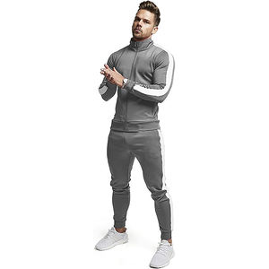 Ensemble survêtement et sweat à capuche oversize léger en polaire imprimé personnalisé pour homme, 100 % polyester, style streetwear, en stock - Product Image 1
