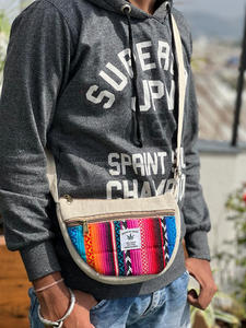 Nouvel arrivage de sacs ronds en chanvre sac à main bandoulière multi-usages élégant jute avec matériau en coton sacs à bandoulière durables sacs à provisions - Product Image 2