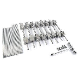 Juego de Instrumentos para Artrodesis Charnley, Instrumentos Quirúrgicos Ortopédicos Manuales, Fusión de Articulaciones, Cirugía de Cadera, Rodilla, Tobillo y Codo, Acero Inoxidable - Product Image 1